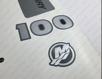 Mercury 100HP Four Stroke 2013-2017 Outboard Decal Kit
